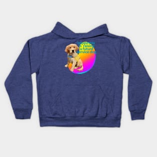 Happy Puppy Raiser Kids Hoodie